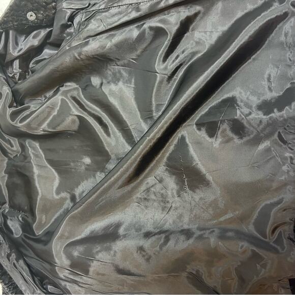 Vintage Styled by Winter Faux Broadtail Lamb Fur Coat Sz M - Picture 6 of 6